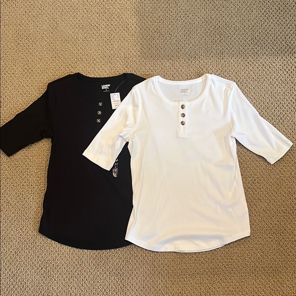 Lot of 2! Lands End Shirts